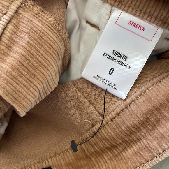 Express High-Waist Corduroy Shorts - Picture 4 of 4